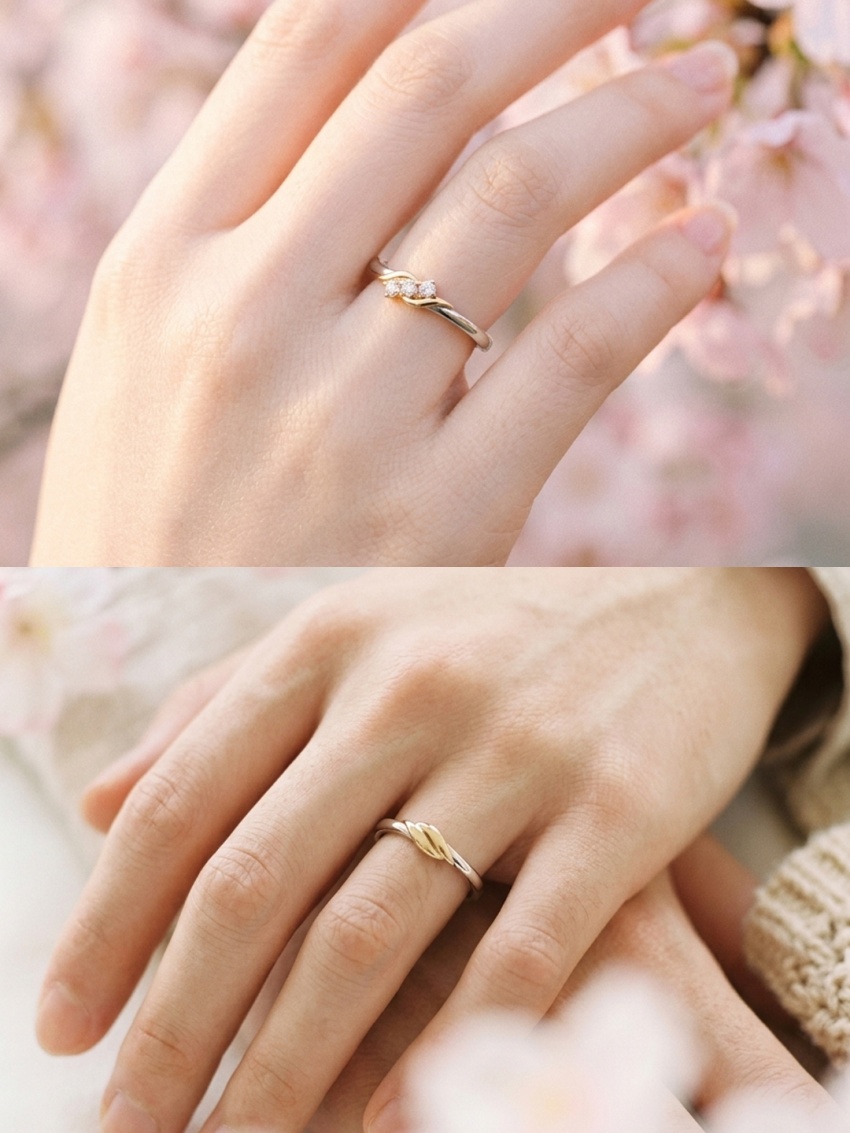 结婚对戒 结婚戒指 情侣对戒 日本婚戒 CN403ML