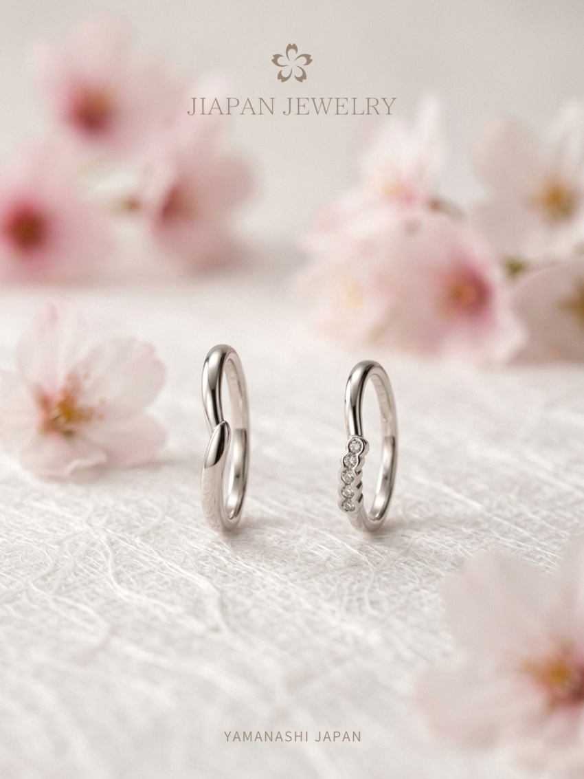 结婚对戒 结婚戒指 情侣对戒 日系婚戒 CN415ML