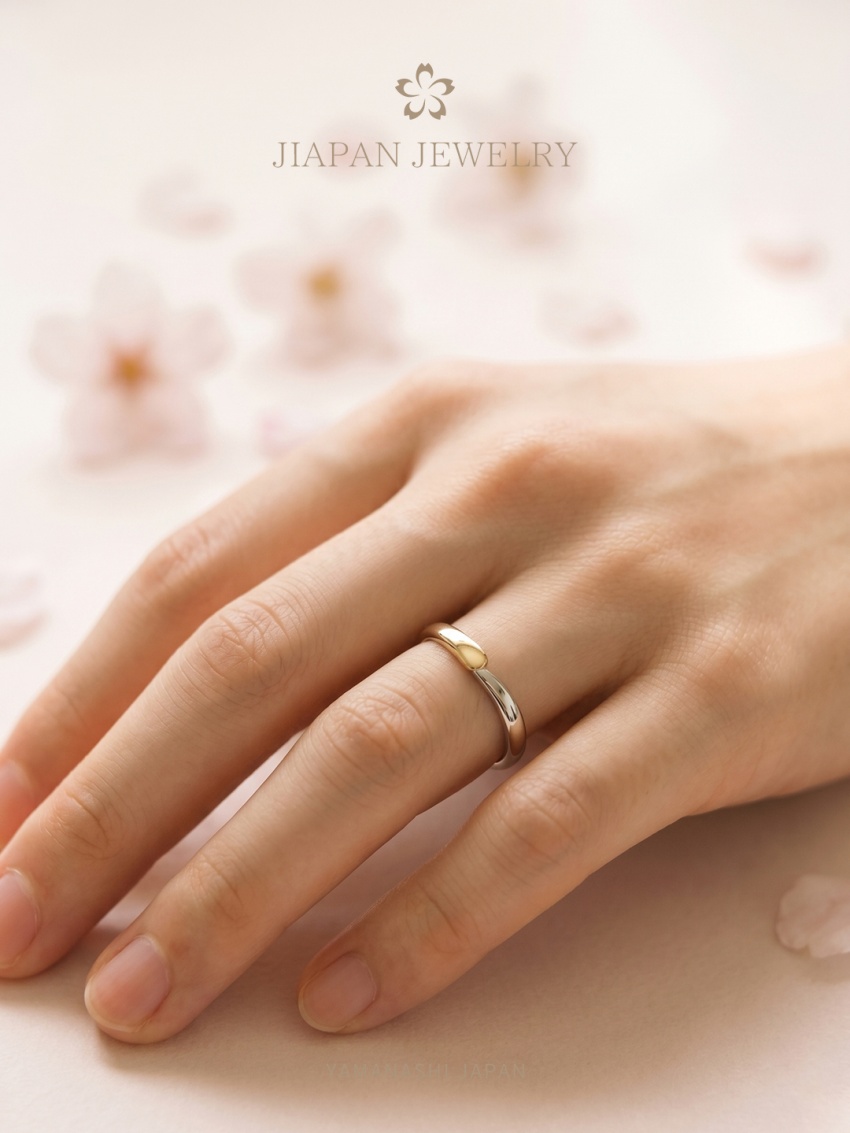 日系结婚对戒 结婚戒指 男士婚戒 CN411M