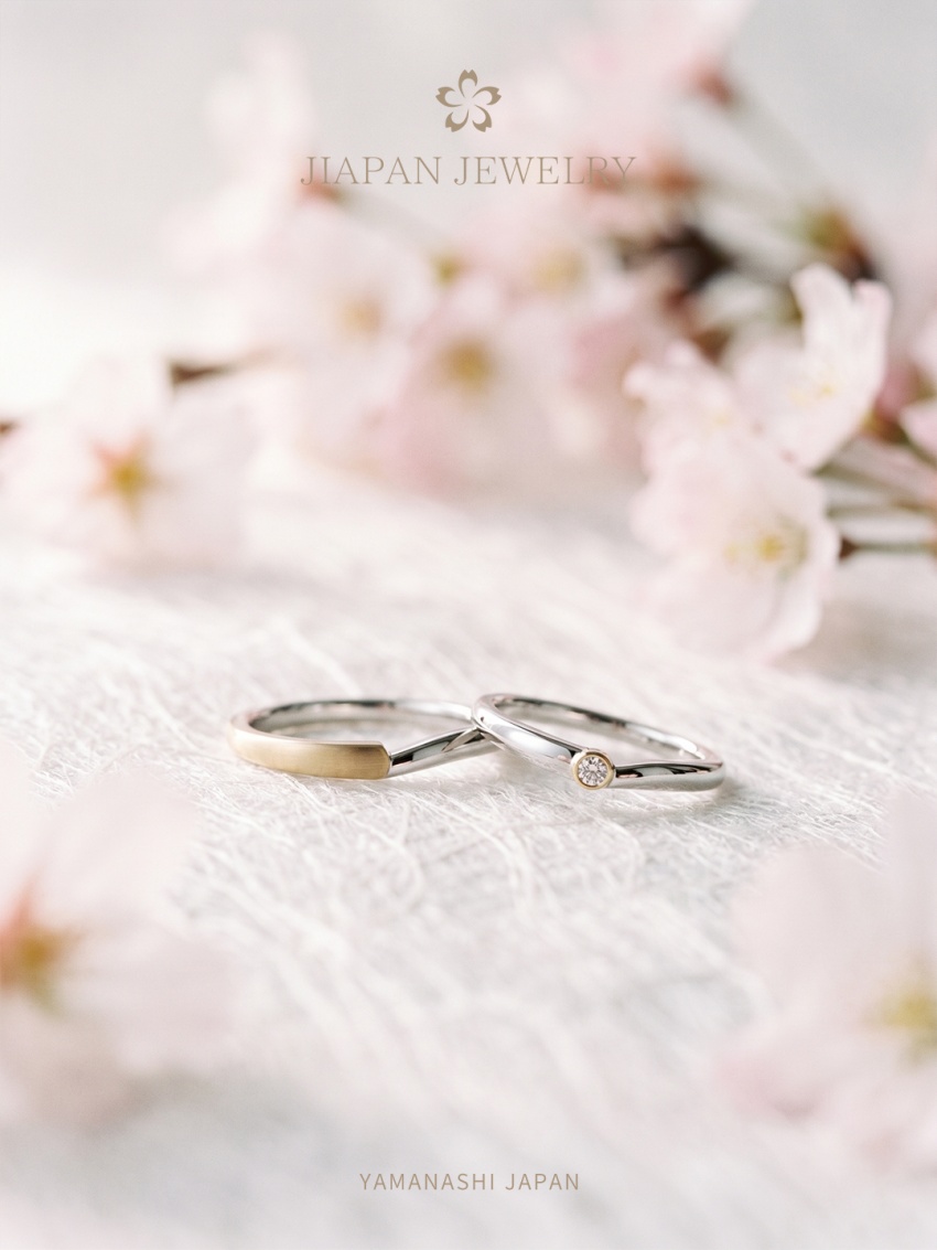 结婚对戒 结婚戒指 情侣对戒 日系婚戒 CN411ML